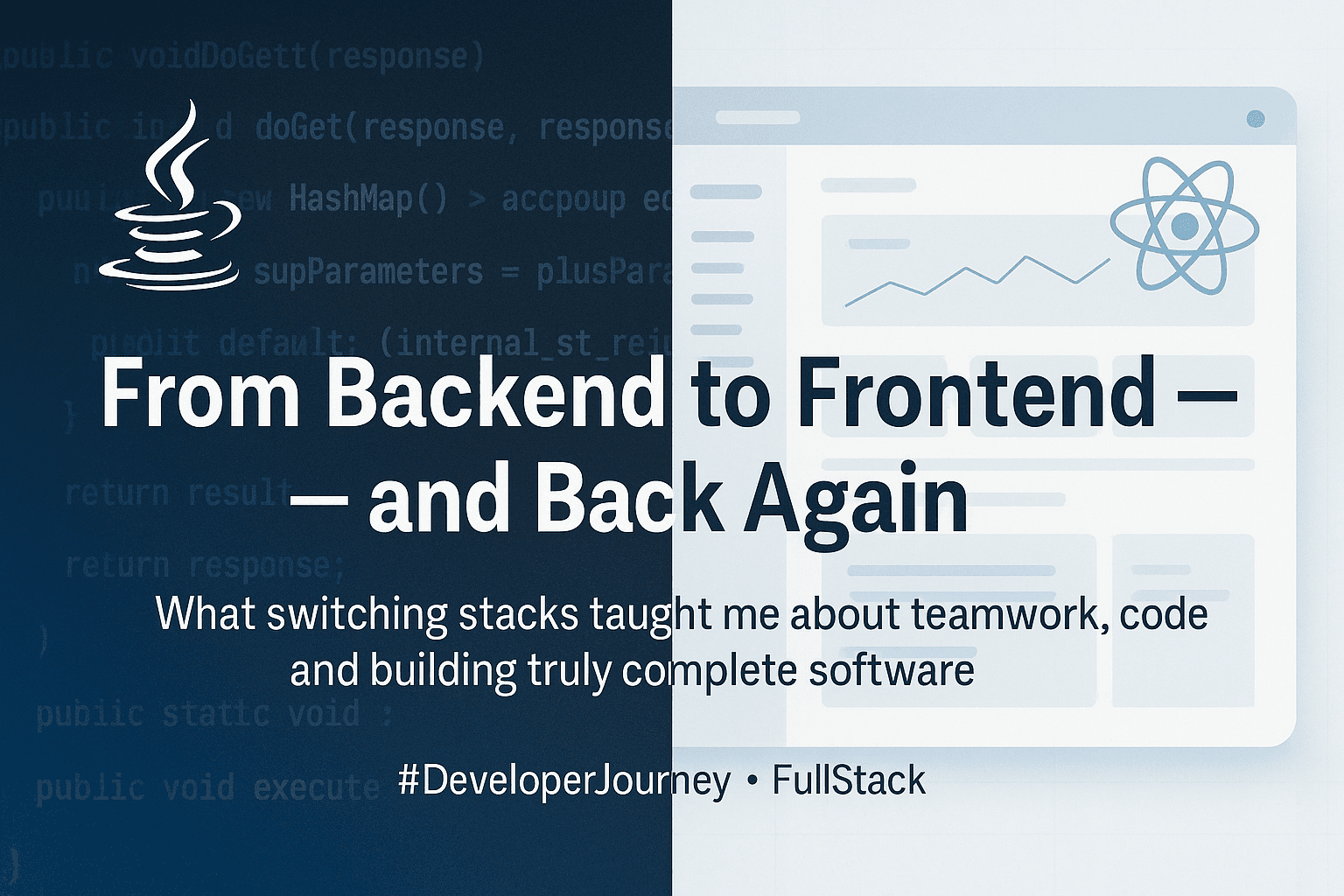 From Backend to Frontend and Back Again
